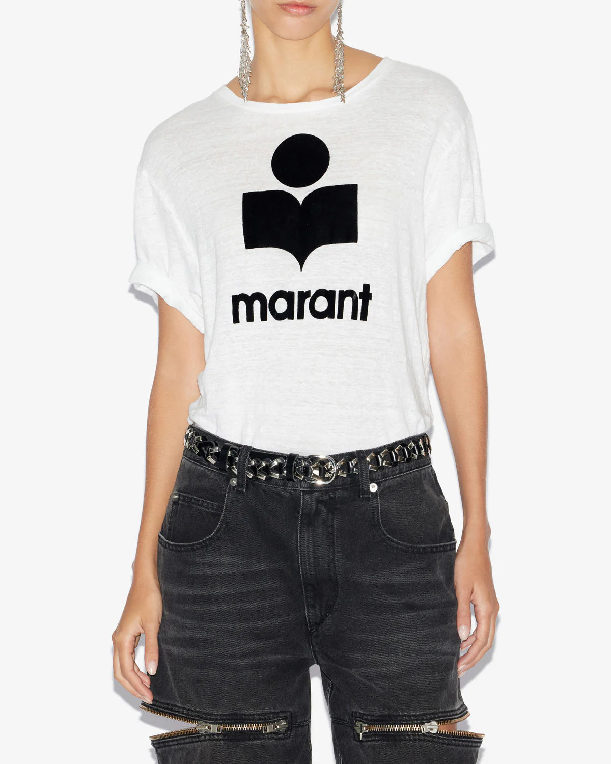 T-Shirt Marant blanc