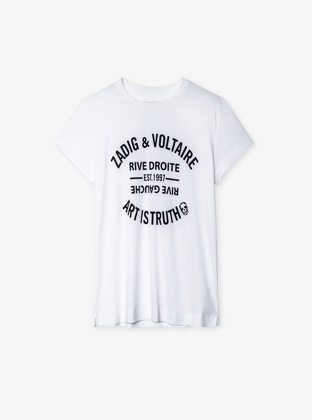 Zadig & Voltaire - t-shirt blanc