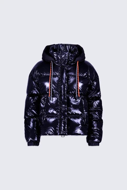 Gertrude - Doudoune brillante dark night